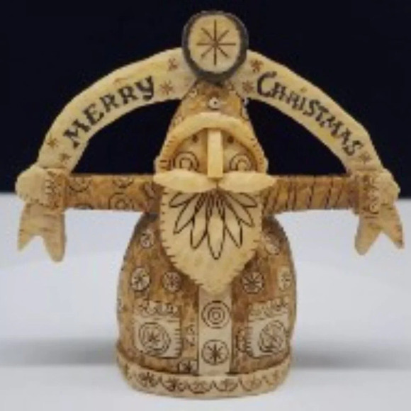 2007 Caribou Canyon for Demdaco Angel & Santa Old World Resin Holiday Ornaments - Picture 12 of 13